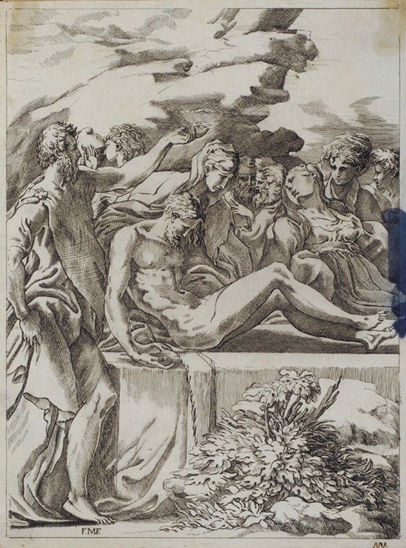 La sepoltura di Cristo  - Asta Opere scelte dell'ottocento italiano da collezioni private - I - Galleria Pananti Casa d'Aste