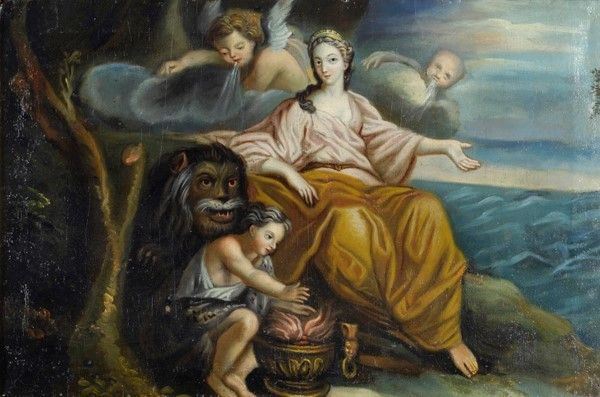 Scuola Italia Settentrionale, XVIII sec. : Europa  - Olio su tela - Auction Opere scelte dell'ottocento italiano da collezioni private - I - Galleria Pananti Casa d'Aste