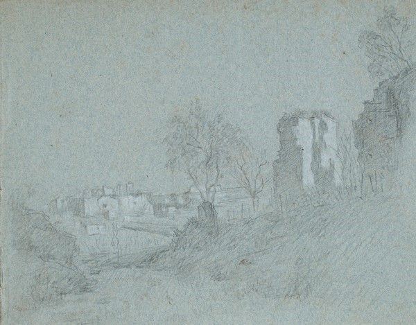 Anonimo, XIX Sec. - Paesaggio