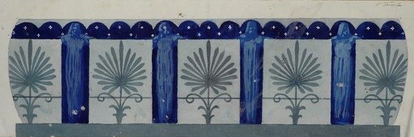 Orazio Toschi - Nove Studi per Decorazioni di Ceramice
