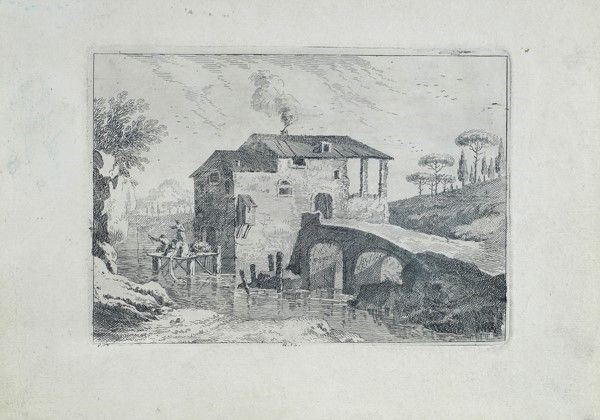 Pietro Giacomo Palmieri - Cascina sul fiume