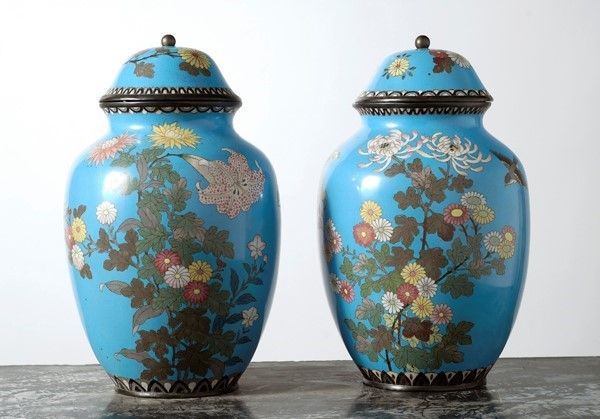Coppia di vasi  - Auction Opere scelte dell'ottocento italiano da collezioni private - I - Galleria Pananti Casa d'Aste