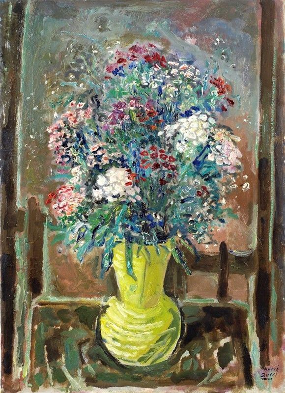 Mario Bucci - Fiori nel vaso