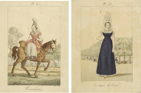 Costumes Des Departements De la Seine Inférieure, Du Calvados, De la Manche Et De L'orne
