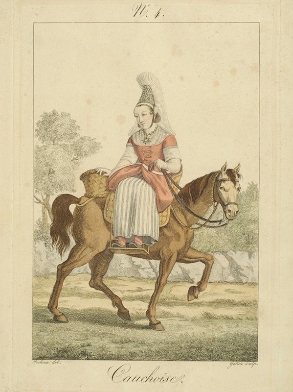 Costumes Des Departements De la Seine Inférieure, Du Calvados, De la Manche Et De L'orne