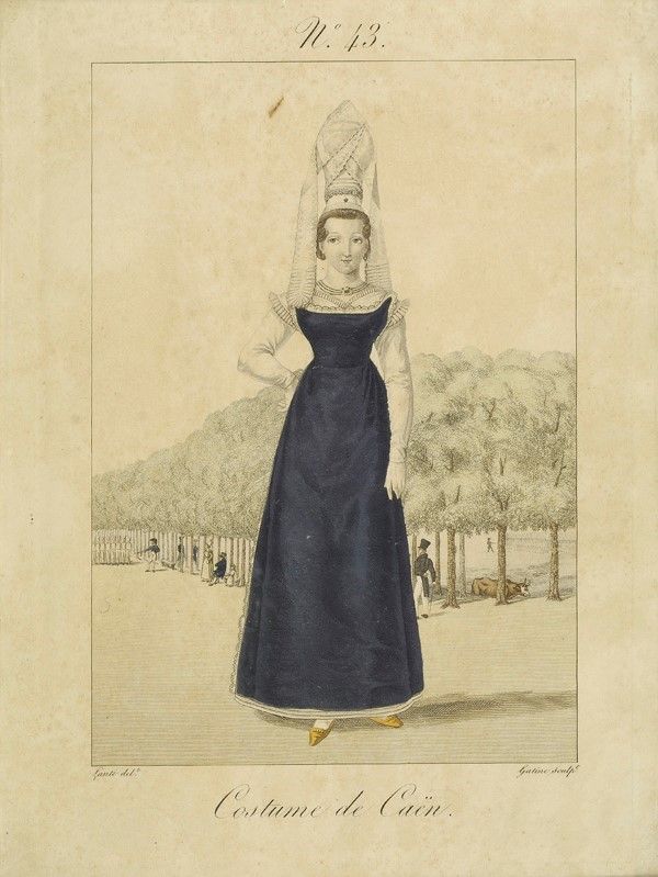 Costumes Des Departements De la Seine Inférieure, Du Calvados, De la Manche Et De L'orne