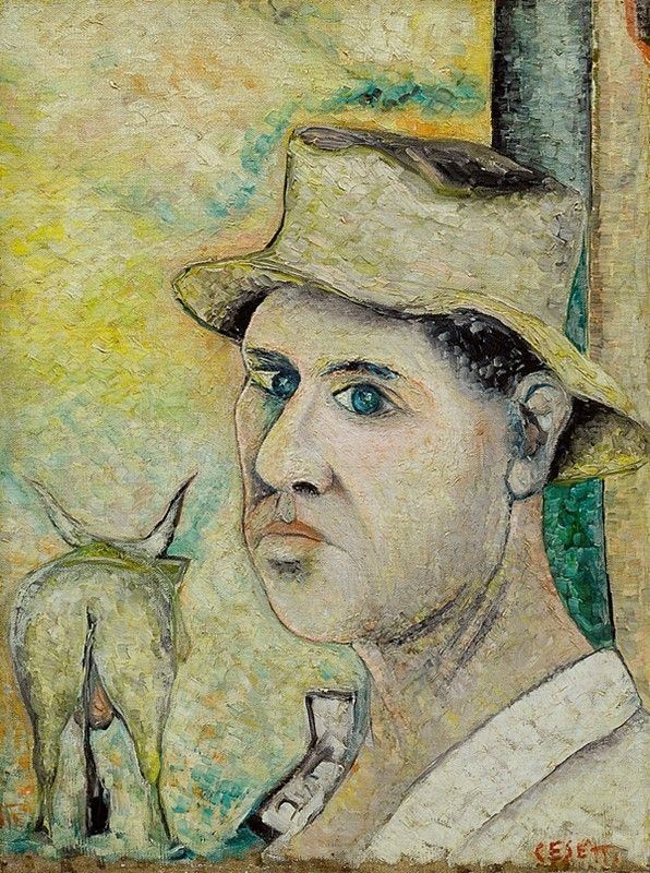 Giuseppe Cesetti - Autoritratto