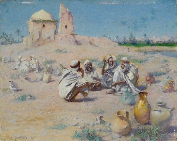 Charles James Theriat - Riposo algerino
