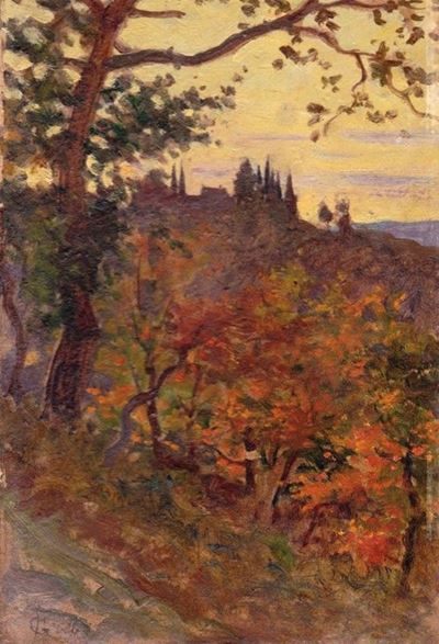 Colline Toscane D'autunno