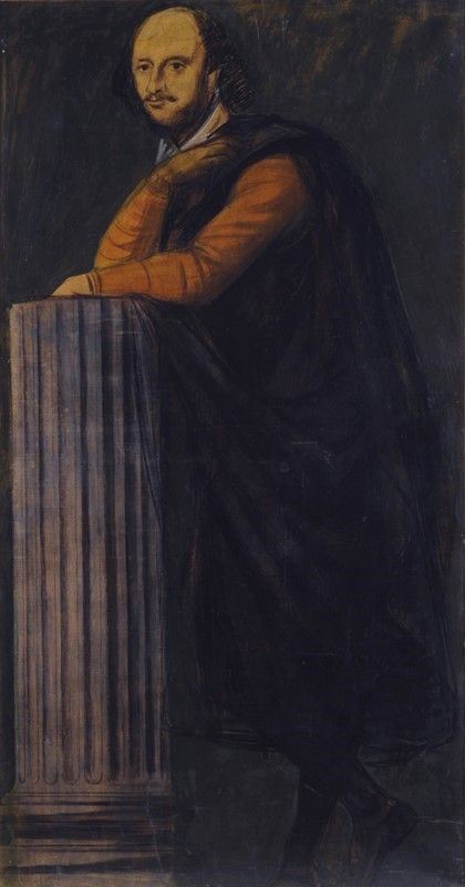 Achille Funi - Ritratto di William Shakespeare