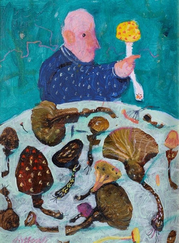 Antonio Possenti - Figura e funghi