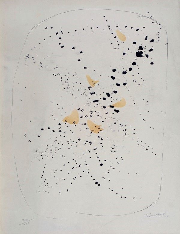 Lucio Fontana - Senza Titolo