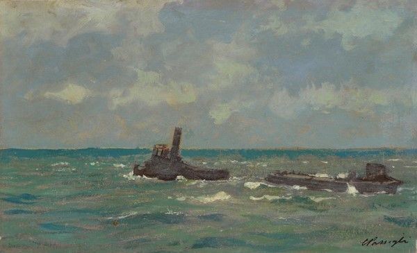 Carlo Passigli - La chiatta