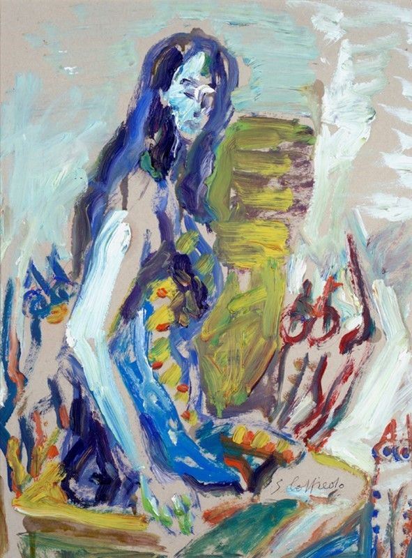 Silvio Loffredo - Figura seduta