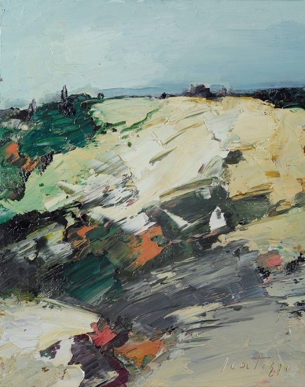 Sergio Scatizzi - Paesaggio a Siena