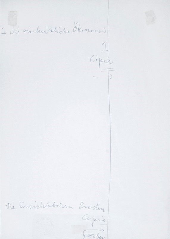 Joseph Beuys : Senza titolo  - Matita su carta - Auction Arte Moderna e Contemporanea, Grafica ed Edizioni - Galleria Pananti Casa d'Aste