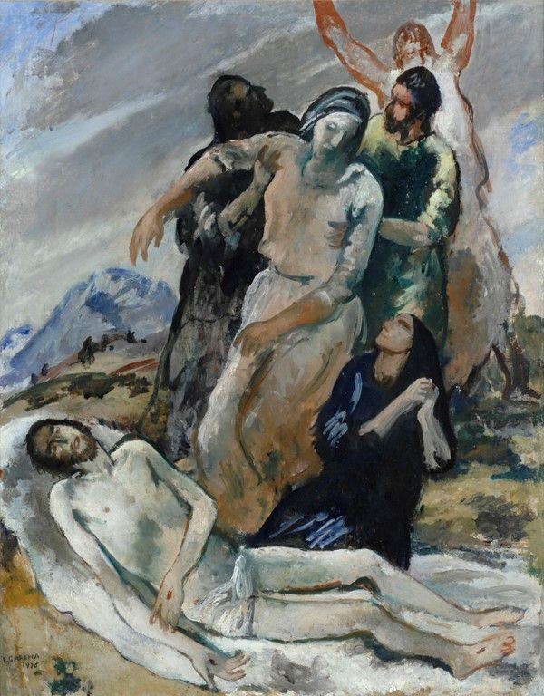 Felice Carena - Deposizione