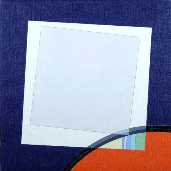 Eugenio Carmi : Il resto è ignoto  (2001)  - Acrilico su tela - Auction Arte Moderna e Contemporanea, Grafica ed Edizioni - Galleria Pananti Casa d'Aste