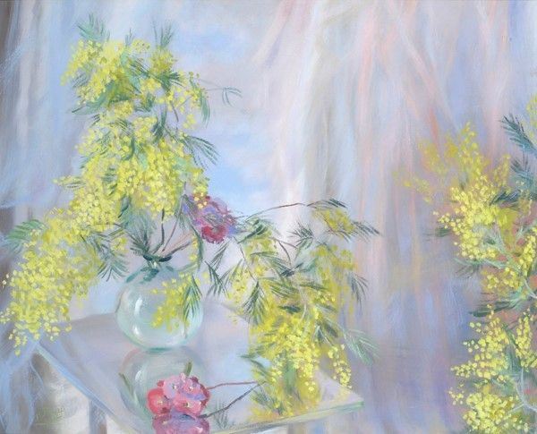 Luce Balla - Mimosa tra i veli