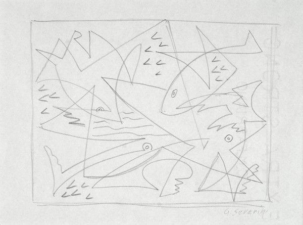 Gino Severini - Progetto per Arazzo