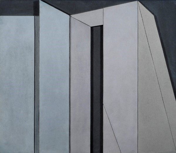 Giuseppe Uncini : Dimore n. 6  (1981)  - Cemento  dipinto su tavola - Asta Arte Moderna e Contemporanea, Grafica ed Edizioni - Galleria Pananti Casa d'Aste