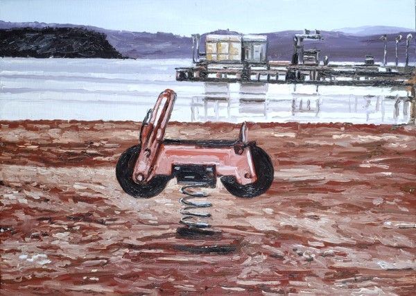 Andrea Di Marco : Solo  (2003)  - Olio su tela - Auction Arte Moderna e Contemporanea, Grafica ed Edizioni - Galleria Pananti Casa d'Aste