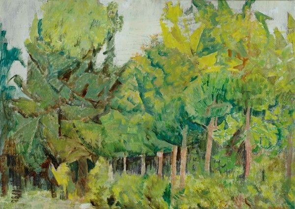 Fausto Pirandello - Villa romana