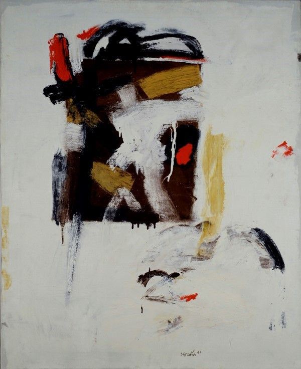 Antonio Scordia : Viligelmo  (1961)  - Olio su tela - Auction Arte Moderna e Contemporanea, Grafica ed Edizioni - Galleria Pananti Casa d'Aste
