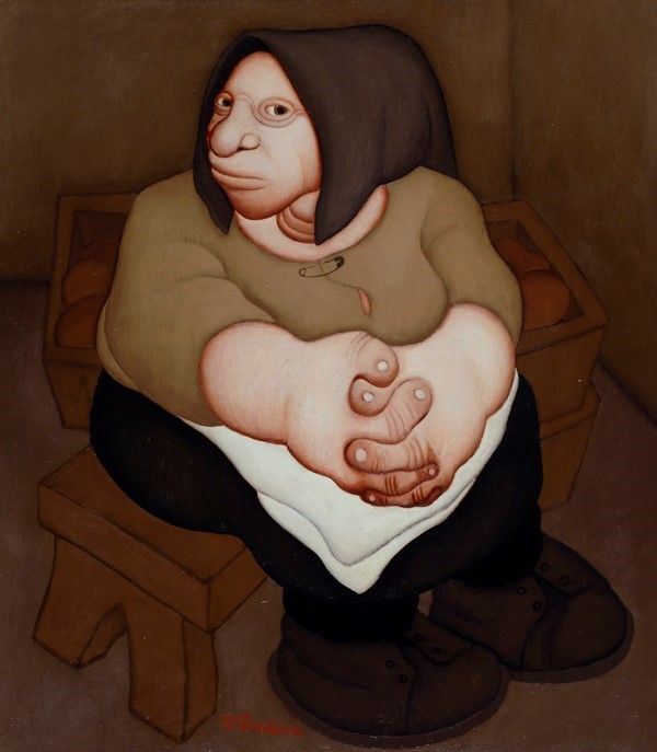 P. Bedoni : Senza titolo  - Olio su tavola - Auction Autori dell'800-900, Grafica ed Edizioni - I - Galleria Pananti Casa d'Aste