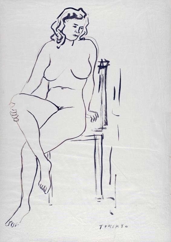 Giulio Turcato - Nudo