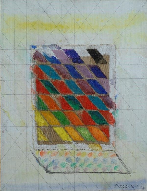 Paolo Buggiani : Colore riflesso  (1974)  - Tecnica mista su tela - Auction Arte Moderna e Contemporanea, Grafica ed Edizioni - Galleria Pananti Casa d'Aste