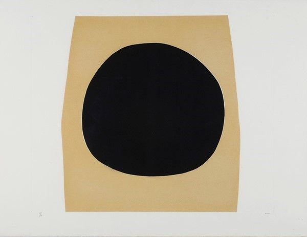 Alberto Burri - Bianchi e Neri I-f