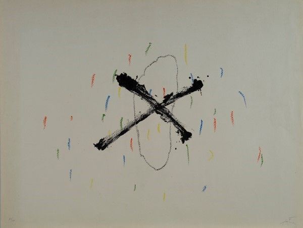 Antoni Tapies - Senza Titolo