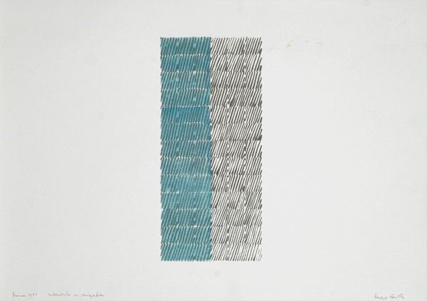 Renzo Gallo : Senza titolo  (1975)  - Serigrafia - Asta GRAFICA ED EDIZIONI - Galleria Pananti Casa d'Aste