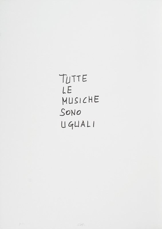 Giuseppe Chiari - Senza Titolo