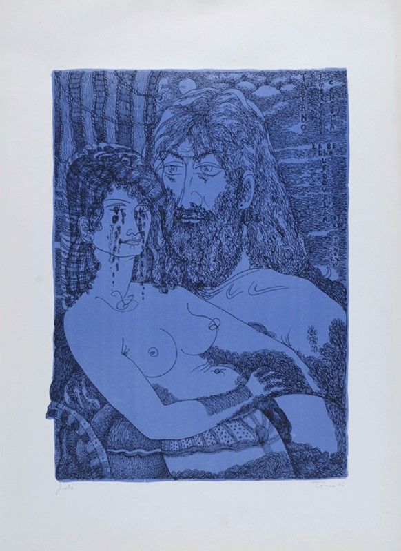 Tono Zancanaro - 13 Litografie Dantesche