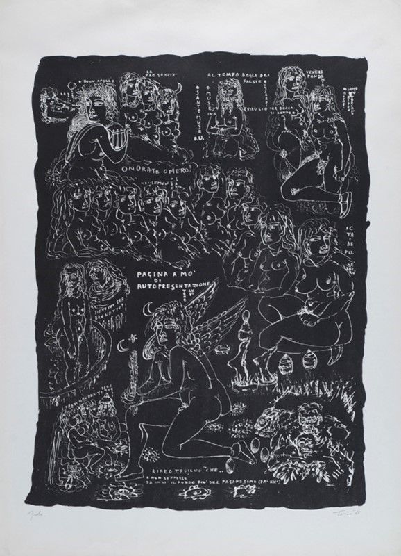 Tono Zancanaro - 13 Litografie Dantesche