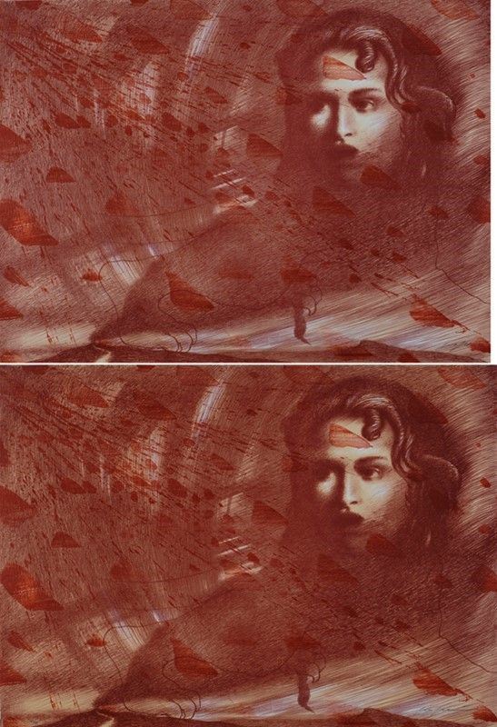 Omar Galliani - Senza Titolo