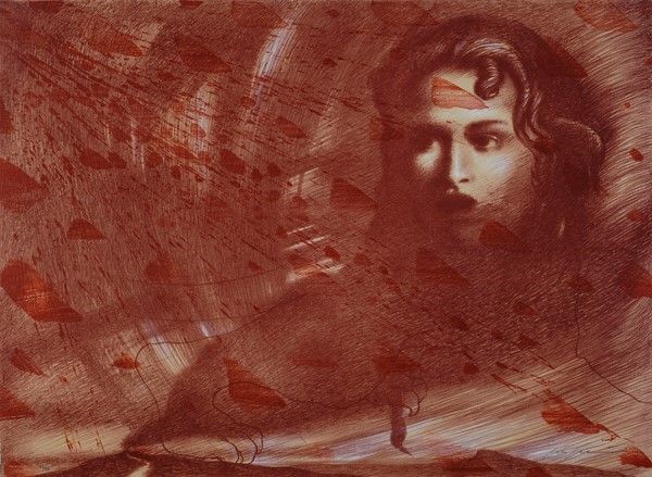 Omar Galliani - Senza Titolo