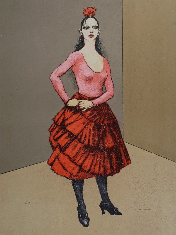 A. Messina - Figura Femminile