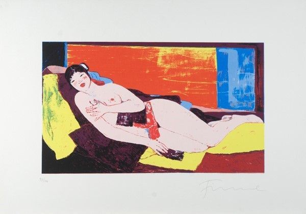 Salvatore Fiume - Nudo Disteso