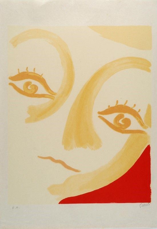 Virgilio Guidi - Volto