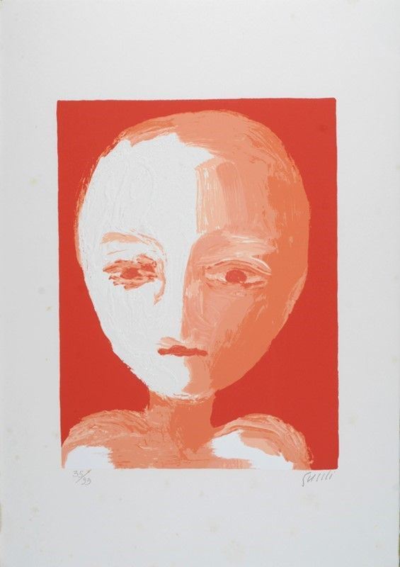 Virgilio Guidi - Volto