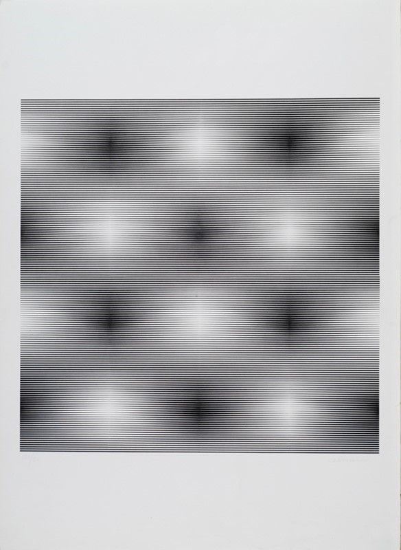 Getulio Alviani : Senza titolo  - Serigrafia - Asta Arte Moderna e Contemporanea, Grafica ed Edizioni - Galleria Pananti Casa d'Aste