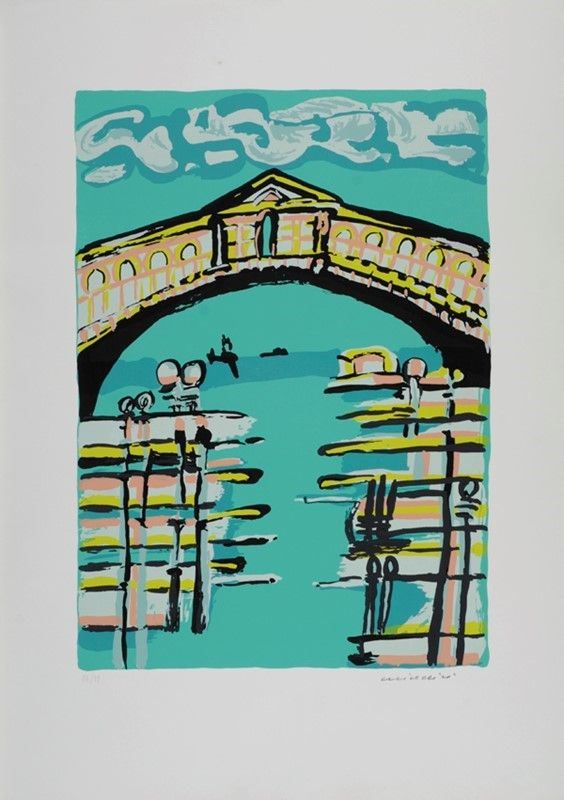 Remo Brindisi - Ponte di Rialto