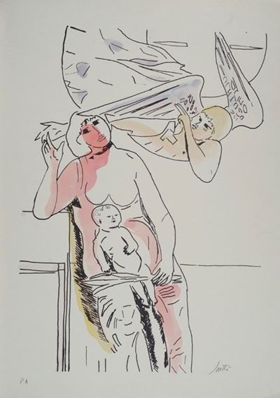 Maternità con Angelo