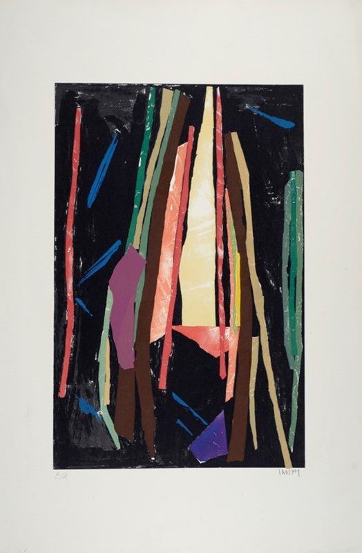 Andr&#233; Lanskoy : Senza titolo  - Litografia - Auction ASTA A TEMPO - Autori dell'800-900, Moderni e Contemporanei, Grafica ed Edizioni - I - Galleria Pananti Casa d'Aste