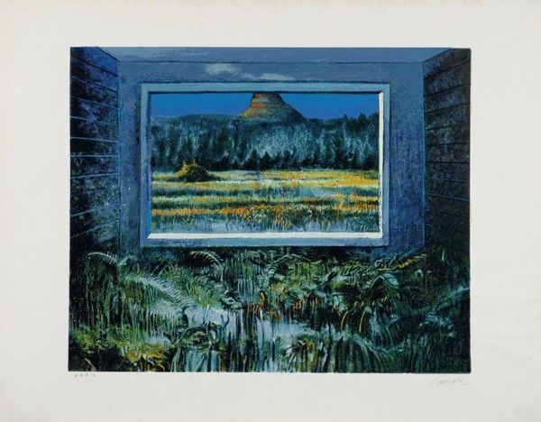 Robert Carroll : Senza titolo  - Litografia - Auction ASTA A TEMPO - Autori dell'800-900, Moderni e Contemporanei, Grafica ed Edizioni - I - Galleria Pananti Casa d'Aste
