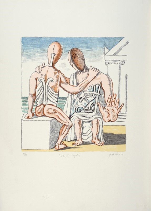 Giorgio De Chirico - Colloquio Segreto