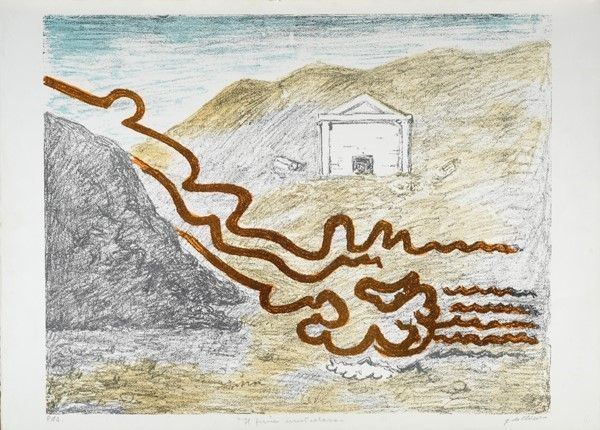 Giorgio De Chirico - Il Fiume Misterioso
